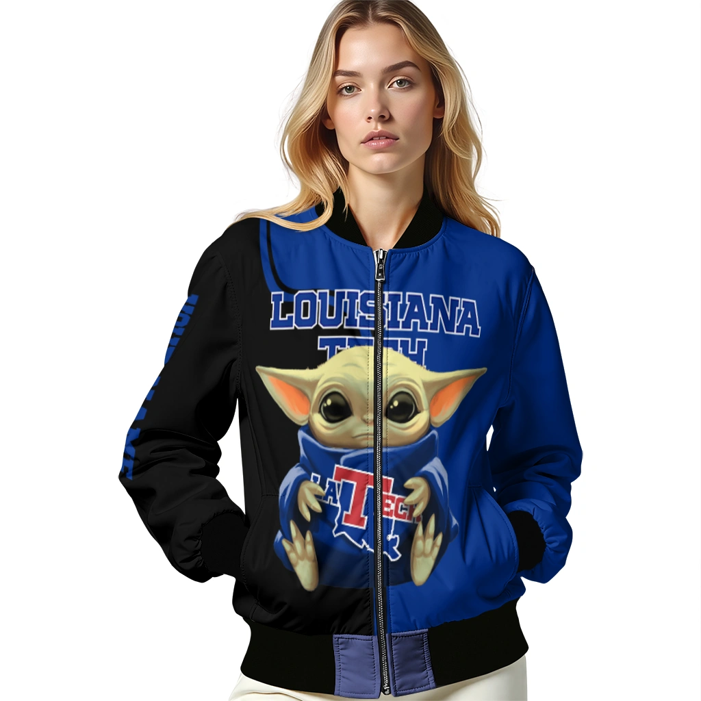 custom la tech adorable yoda blue black bomber jacket latest model custom la tech adorable yoda blue black bomber jacket latest model
