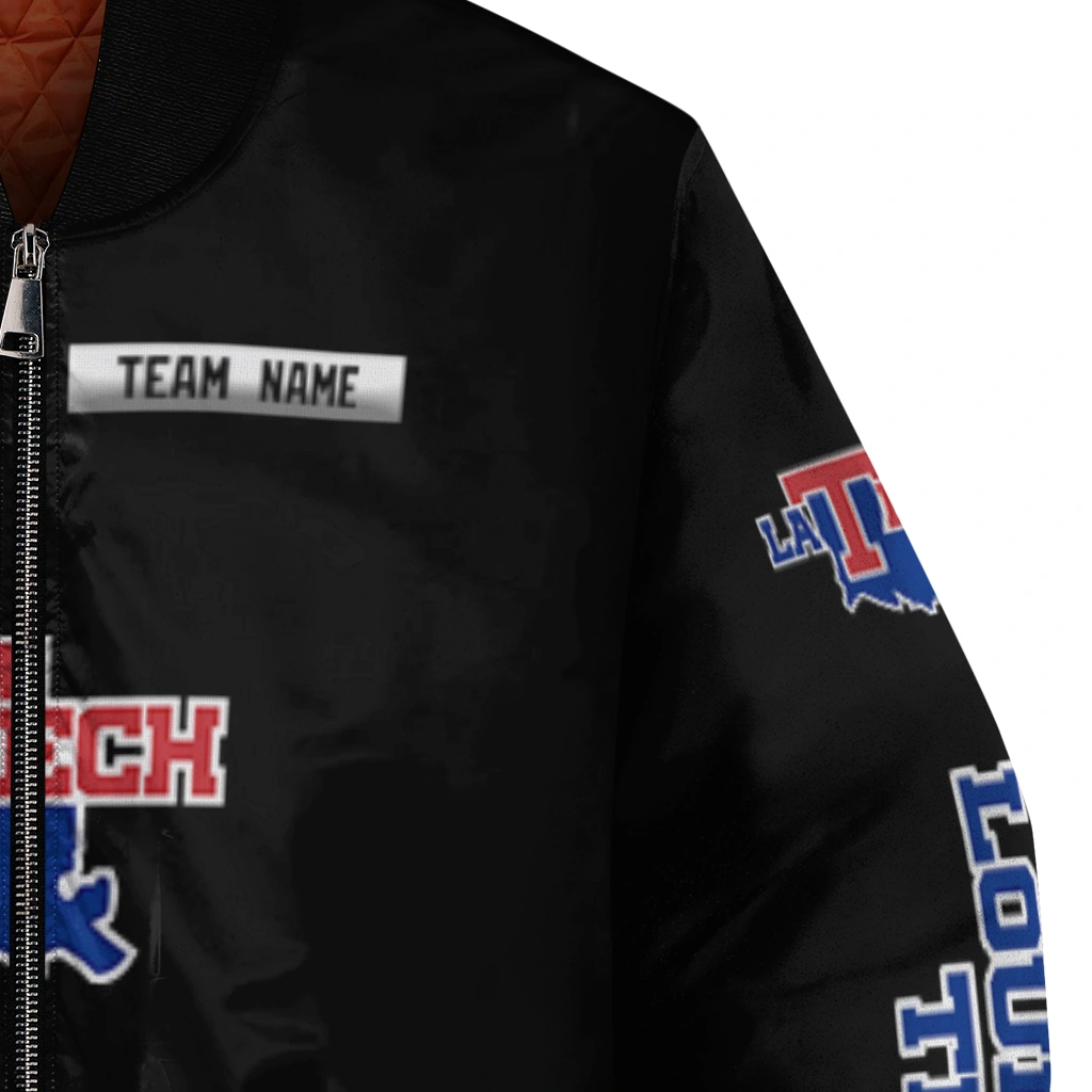 custom la tech american flag skull black bomber jacket premium grade custom la tech american flag skull black bomber jacket premium grade