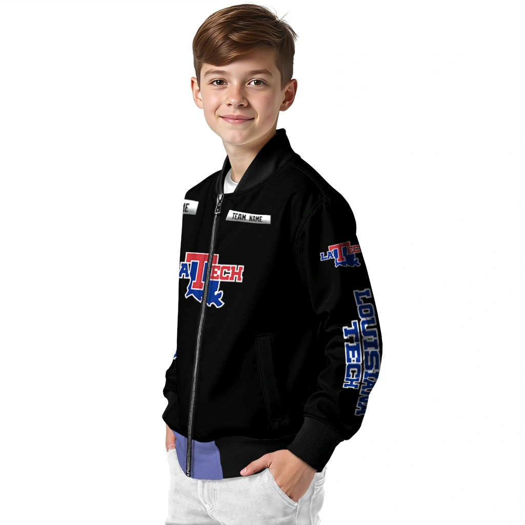 custom la tech american flag skull black bomber jacket trendy custom la tech american flag skull black bomber jacket trendy