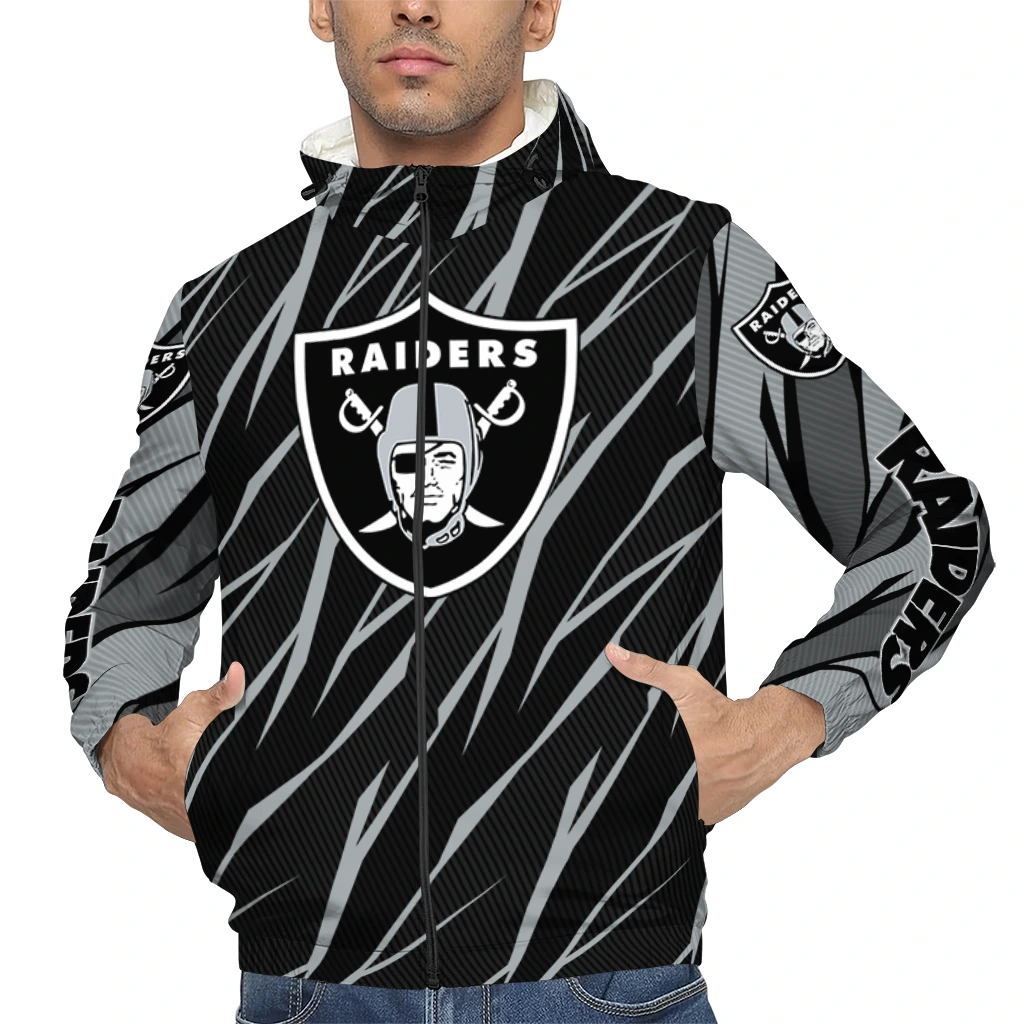 custom las vegas raiders abstract streaks black windbreaker jacket top rated custom las vegas raiders abstract streaks black windbreaker jacket top rated