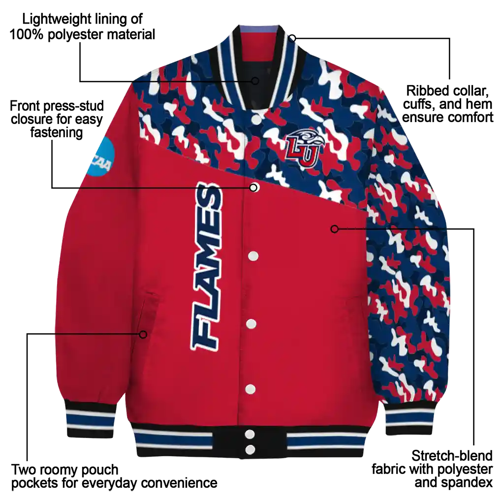 custom liberty flames camouflage splash red varsity jacket new arrival custom liberty flames camouflage splash red varsity jacket new arrival
