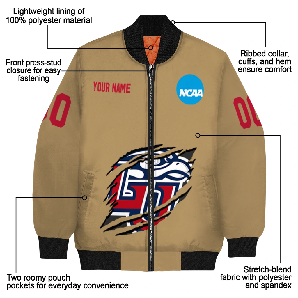 custom liberty flames claw effect beige bomber jacket new arrival custom liberty flames claw effect beige bomber jacket new arrival