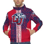 custom liberty flames tribal swirls red windbreaker jacket best selling