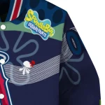 custom los angeles angels spongebob playtime blue varsity jacket best selling