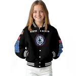 custom los angeles clippers american flag skull black varsity jacket best selling
