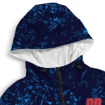 custom los angeles dodgers shards cluster blue windbreaker jacket best selling