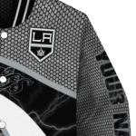 custom los angeles kings electric flash black varsity jacket best selling