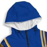 custom los angeles rams football micky mouse blue windbreaker jacket best selling