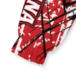 custom louisiana ragin cajuns brushstroke pattern red windbreaker jacket best selling