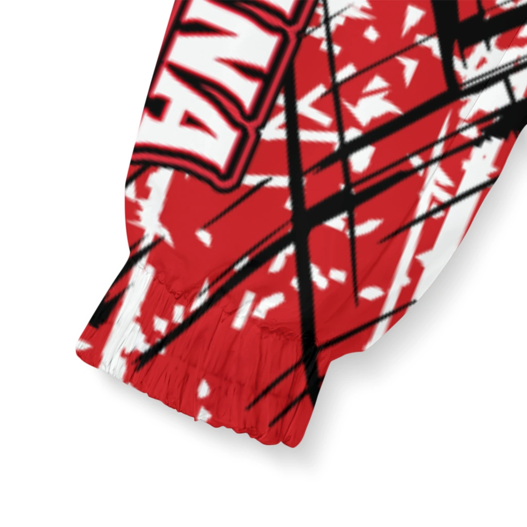 custom louisiana ragin cajuns brushstroke pattern red windbreaker jacket latest model custom louisiana ragin cajuns brushstroke pattern red windbreaker jacket latest model