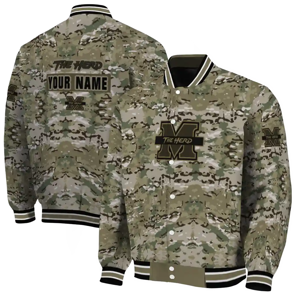custom marshall thundering herd camouflage abstract camouflage varsity jacket fashion forward custom marshall thundering herd camouflage abstract camouflage varsity jacket fashion forward