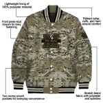 custom marshall thundering herd camouflage abstract camouflage varsity jacket best selling