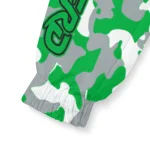 custom marshall thundering herd camouflage mashup green windbreaker jacket best selling
