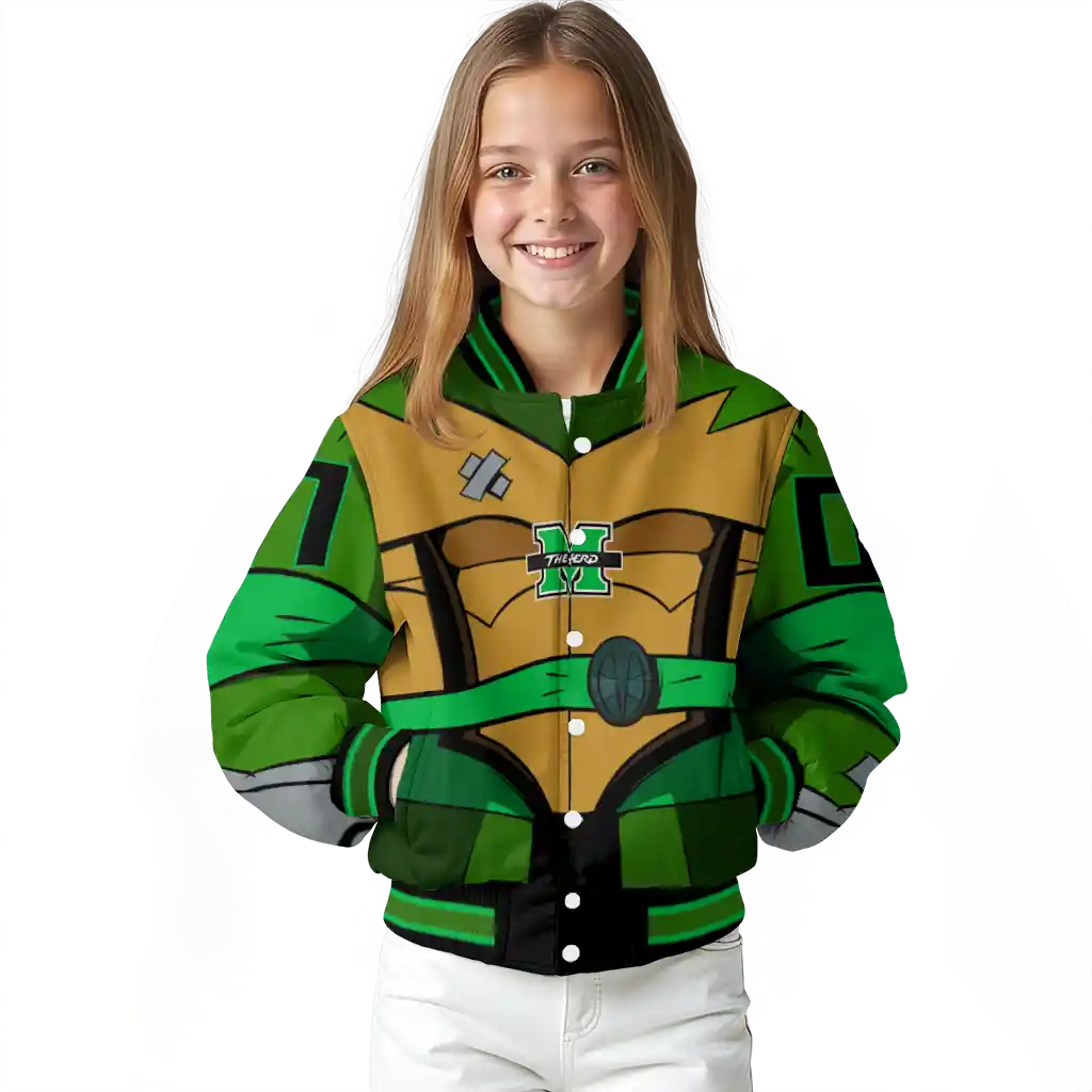 custom marshall thundering herd turtle armor varsity jacket top rated custom marshall thundering herd turtle armor varsity jacket top rated