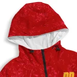 custom maryland terrapins shards cluster red windbreaker jacket best selling