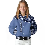 custom memphis grizzlies camouflage style blue varsity jacket best selling