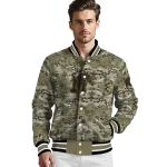 custom memphis tigers camouflage abstract camouflage varsity jacket best selling