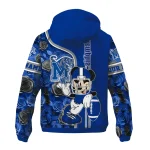 custom memphis tigers football micky mouse blue windbreaker jacket best selling