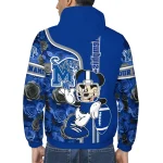 custom memphis tigers football micky mouse blue windbreaker jacket best selling