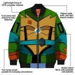 custom miami dolphins turtle armor bomber jacket best selling