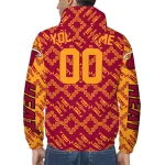 custom miami heat trellis mesh red windbreaker jacket best selling