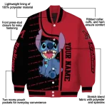 custom miami redhawks stitch laughing red varsity jacket best selling