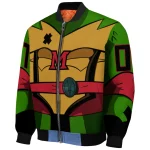 custom miami redhawks turtle armor bomber jacket best selling