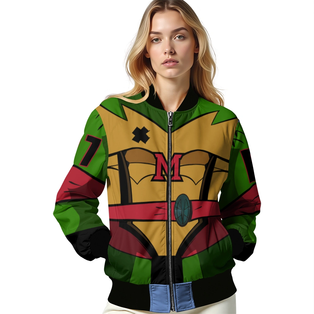 custom miami redhawks turtle armor bomber jacket latest model custom miami redhawks turtle armor bomber jacket latest model