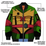 custom miami redhawks turtle armor bomber jacket best selling