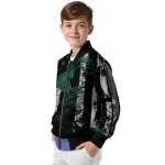 custom michigan state spartans star stripes green black bomber jacket best selling