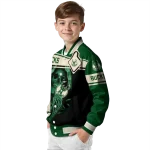 custom milwaukee bucks reaper hands green black varsity jacket best selling