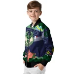 custom milwaukee bucks spongebob playtime green blue bomber jacket best selling