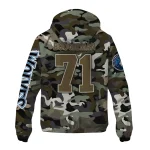 custom minnesota timberwolves skull camo camouflage windbreaker jacket best selling