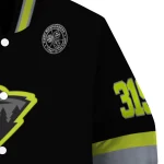 custom minnesota wild heartbeat accent black green varsity jacket best selling