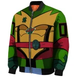custom minnesota wild turtle armor bomber jacket best selling