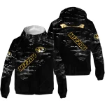 custom missouri tigers arrow matrix black windbreaker jacket best selling