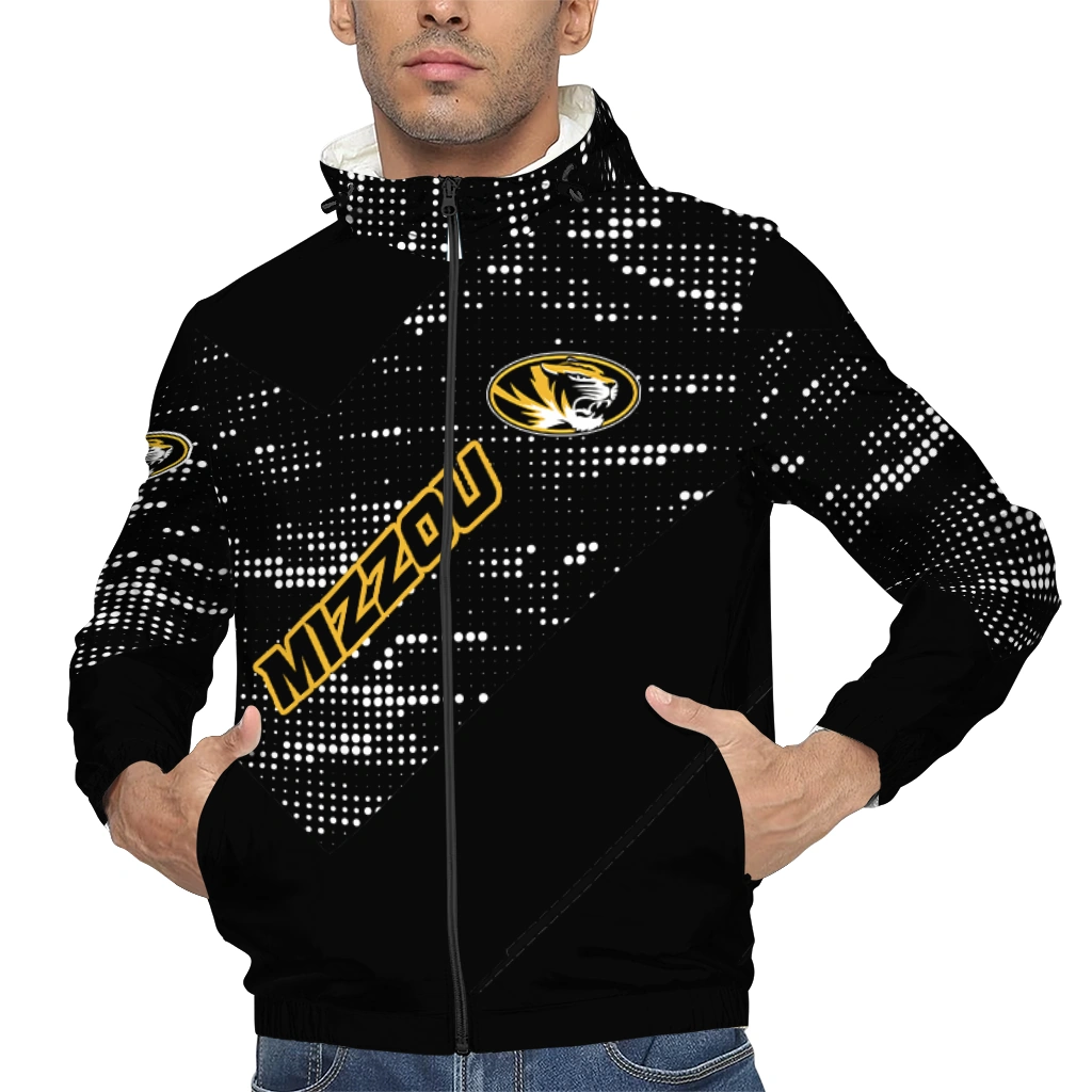 custom missouri tigers arrow matrix black windbreaker jacket top rated custom missouri tigers arrow matrix black windbreaker jacket top rated