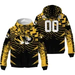 custom missouri tigers brick motion black windbreaker jacket best selling