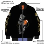 custom missouri tigers groot football black bomber jacket best selling