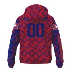 custom montreal canadiens trellis mesh red windbreaker jacket best selling