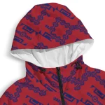 custom montreal canadiens trellis mesh red windbreaker jacket best selling