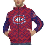 custom montreal canadiens trellis mesh red windbreaker jacket best selling