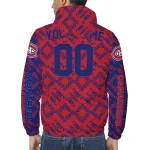 custom montreal canadiens trellis mesh red windbreaker jacket best selling