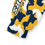 custom nashville predators camouflage mashup gold windbreaker jacket best selling