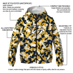 custom nashville predators camouflage mashup gold windbreaker jacket best selling