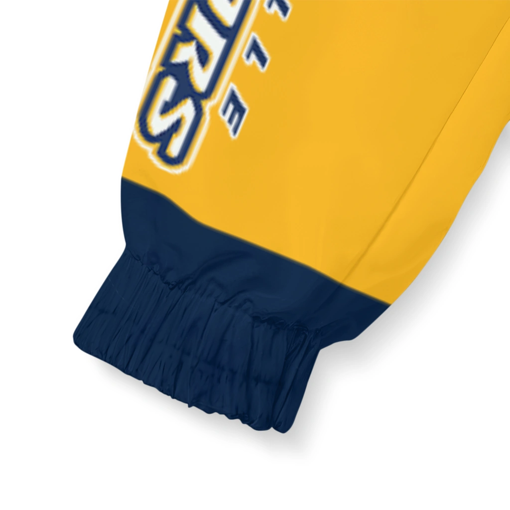 custom nashville predators pattern layers gold windbreaker jacket latest model custom nashville predators pattern layers gold windbreaker jacket latest model