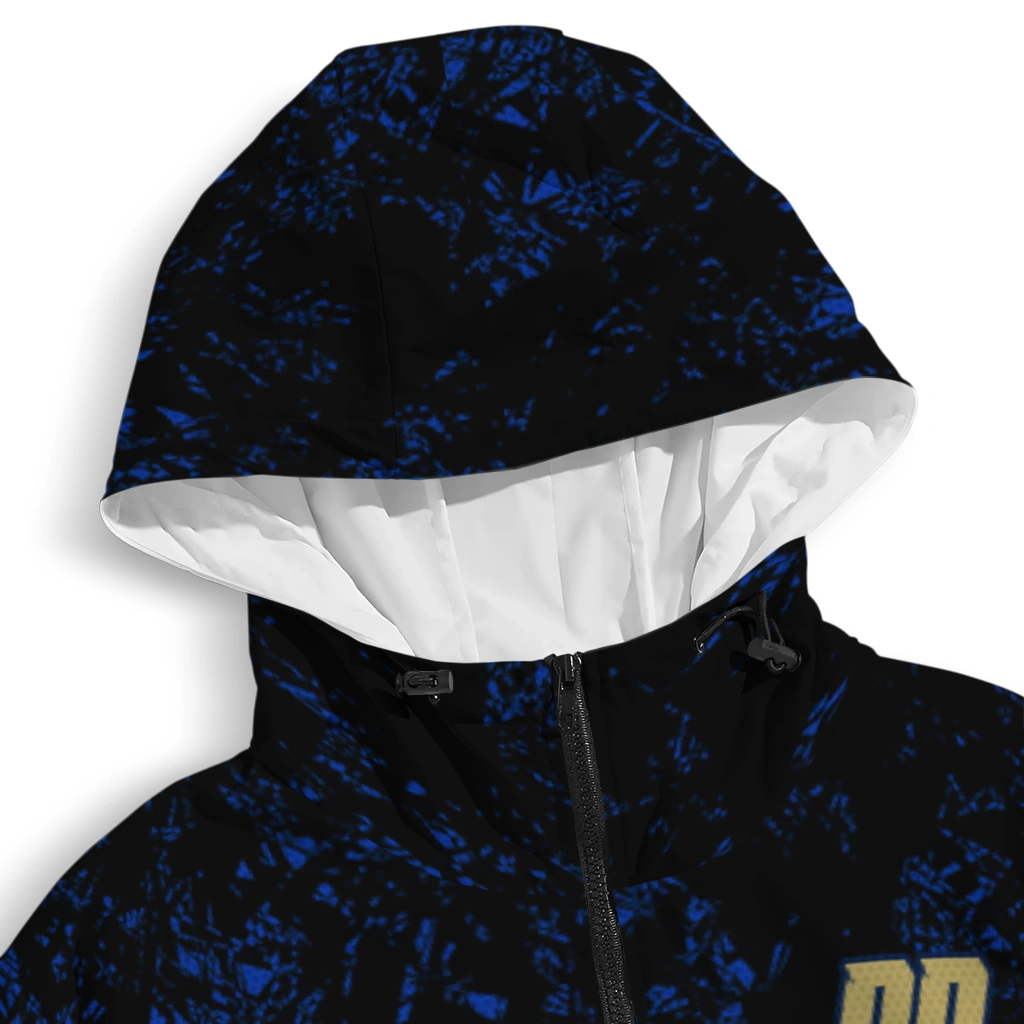 custom navy midshipmen shards cluster blue windbreaker jacket premium grade custom navy midshipmen shards cluster blue windbreaker jacket premium grade