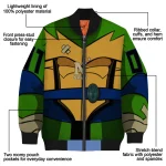 custom navy midshipmen turtle armor bomber jacket best selling