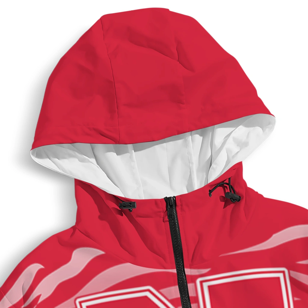 custom nebraska cornhuskers pattern layers red windbreaker jacket premium grade custom nebraska cornhuskers pattern layers red windbreaker jacket premium grade
