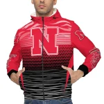 custom nebraska cornhuskers pattern layers red windbreaker jacket best selling